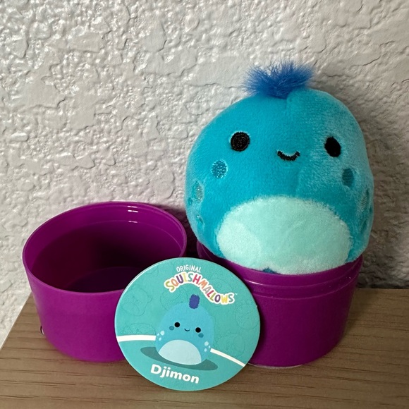 2.5” Djimon The Iguana 🦎 Micromallow Capsule NWT - Picture 1 of 1